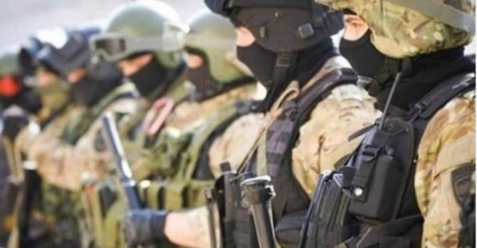 Қонаев қаласының аумағында құқық қорғау және атқарушы органдардың әскери жиыны өтіп жатыр