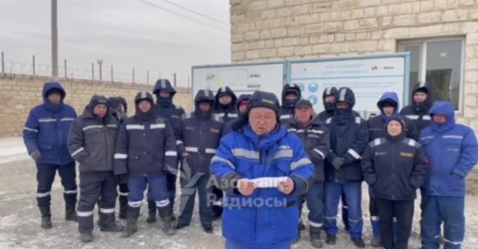 Маңғыстауда ереуілге шыққан West Oil Software жұмысшыларын өзге компания қызметкерлері де қолдауда