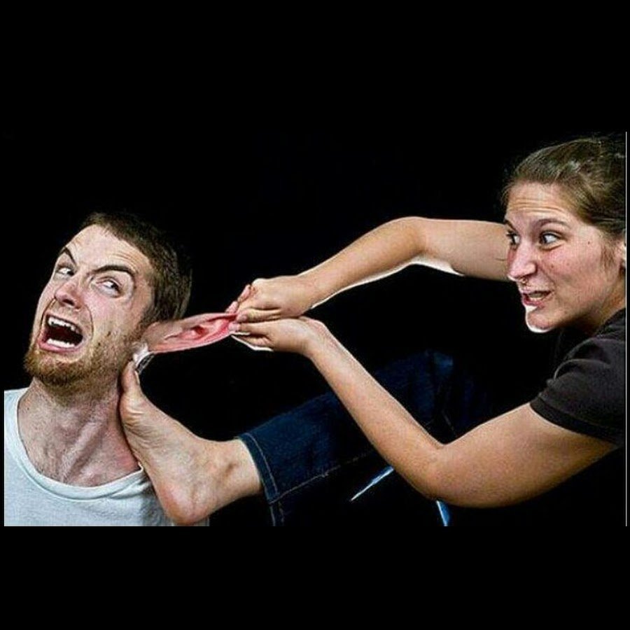 Әйелінен зардап шегетін еркектер бар екен