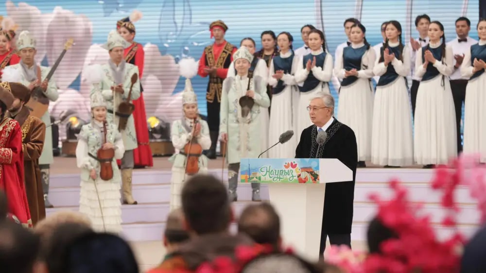 Президент Қазақстан халқын Наурызбен құттықтады