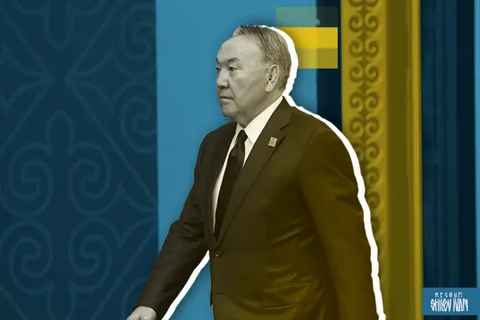 Жас жігіт Назарбаевтың "үстіне секірді"