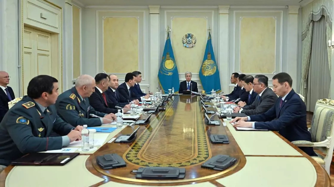 Президент Қауіпсіздік кеңесін өткізді