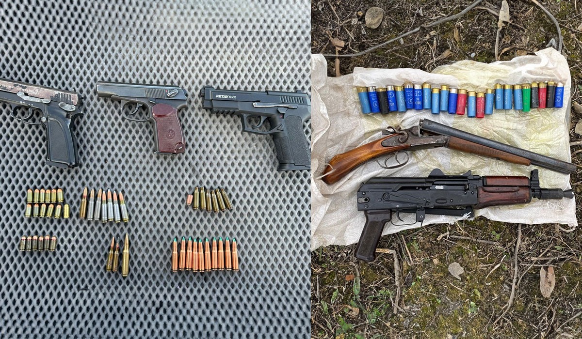 Қаңтар оқиғасында ұрланған қару-жарақ табылды