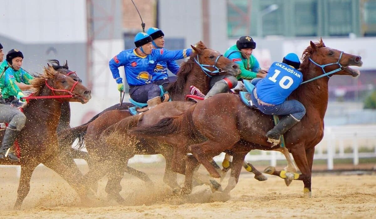 Қазақ-қырғыз арасында өткен көкпарда дау шықты