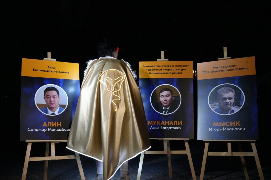 "Жаңа адамдар" Алматының жарығы жоқ аудандарына рейд жүргізді