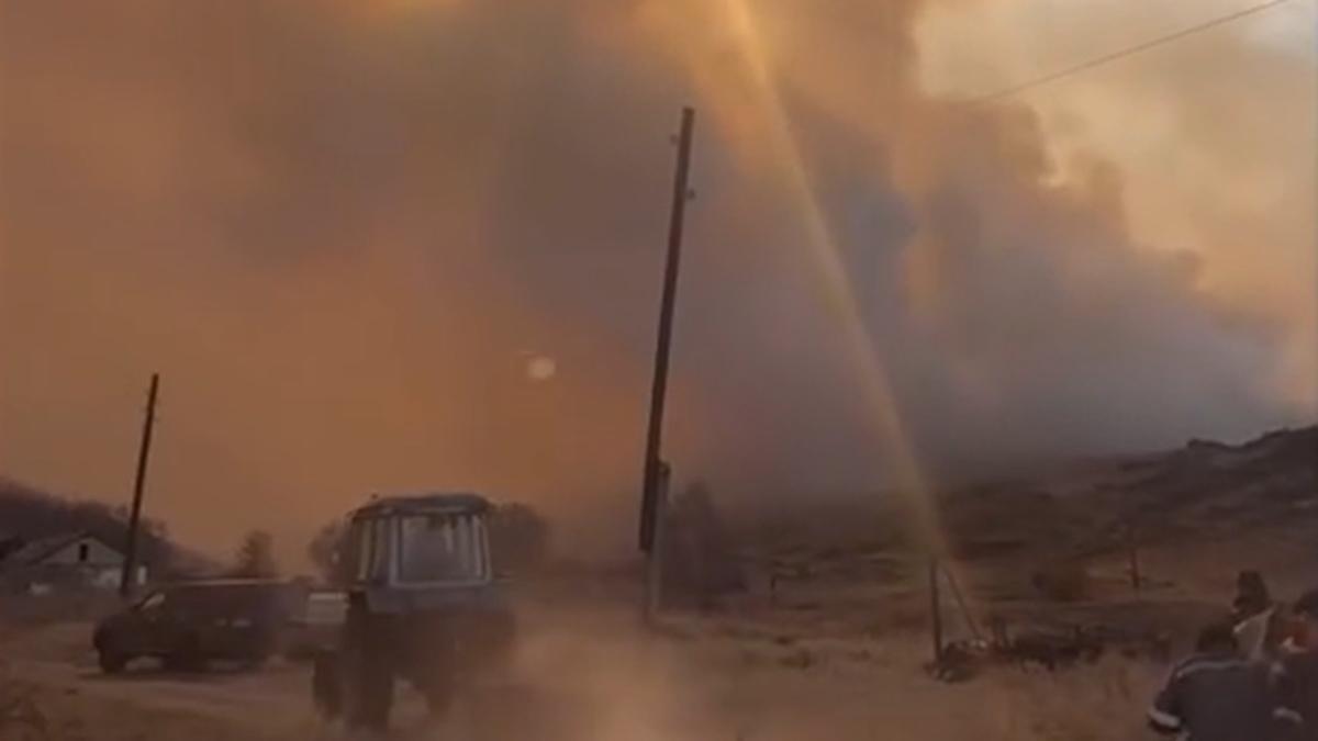 Павлодар облысындағы өрт өршіп барады