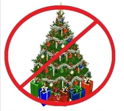 "Жаңа жылда шырша құру - жақсы нәрсе емес" дейді