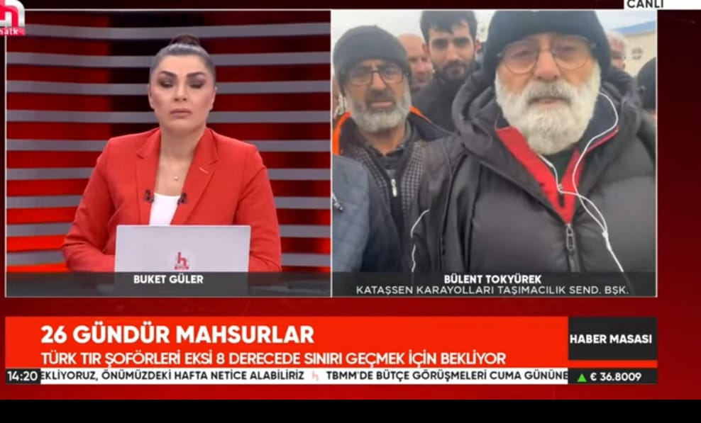 "Қазақстаннан шыға алмай, 3 әріптесіміз өлді, ал біз 28 күн бойы кезек күтіп жатырмыз" деген жүргізушілер Түркиядан көмек сұрады (ВИДЕО)