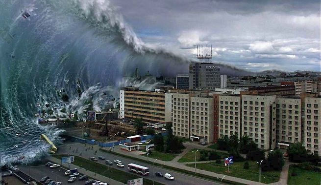 9 баллдық зілзала, артынан цунами болуы мүмкін