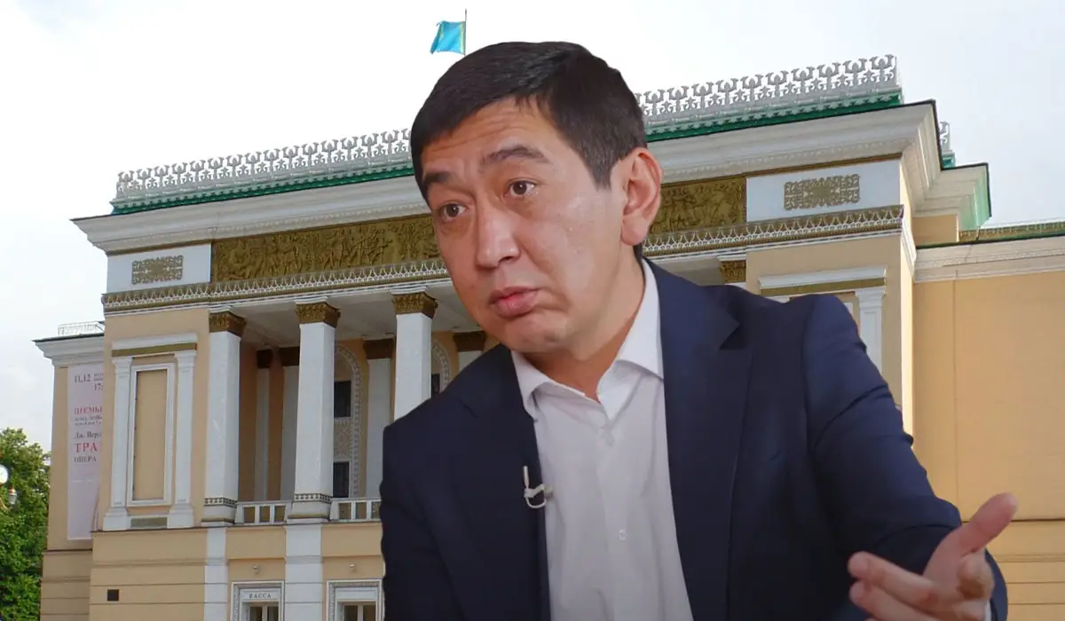 Ринат Зайытов Абай опера театрының масқарасын шығарды