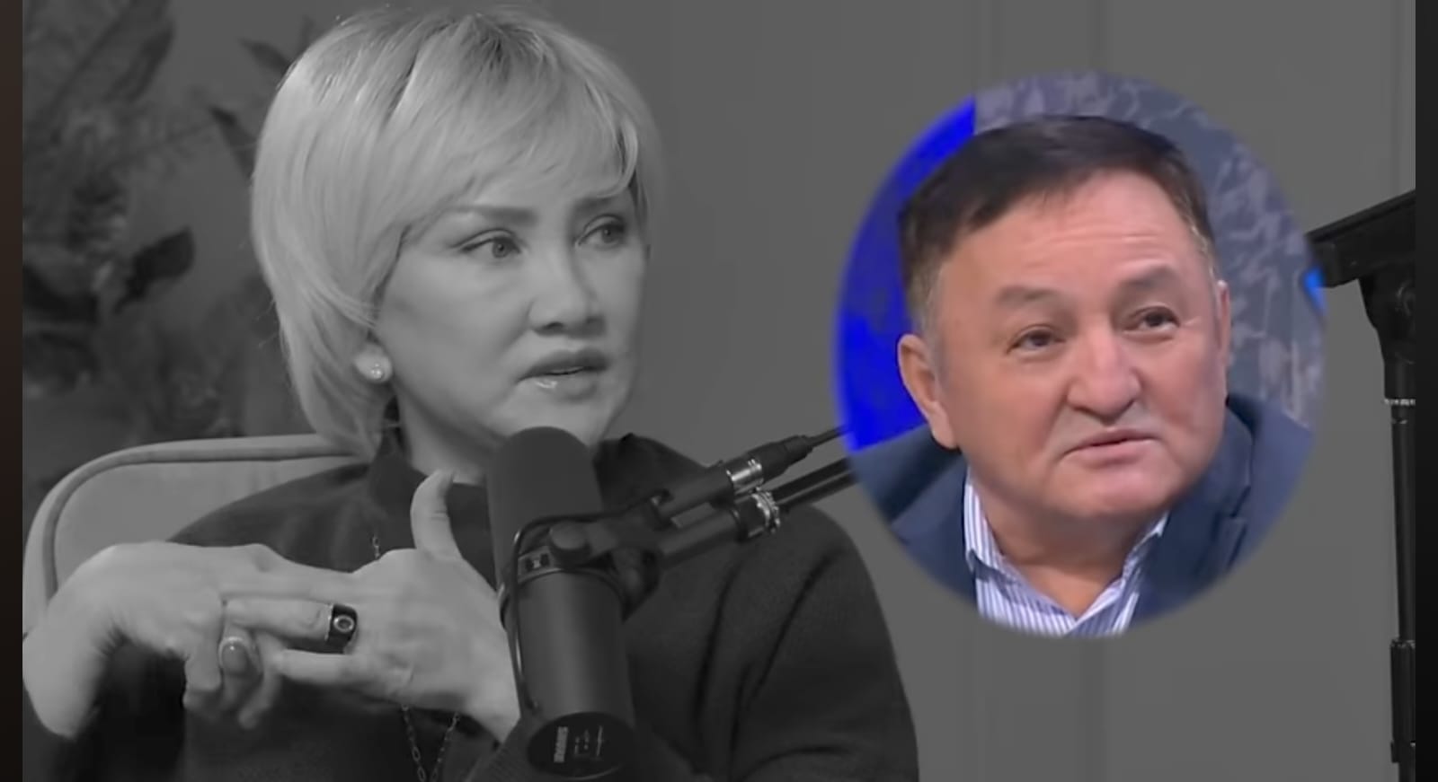 “Гүлжанмен сүйісіп, төсекте жатып жүріп соттастық” дейді “Тамашаның” әртісі Мұхамеджан Мырзакеев