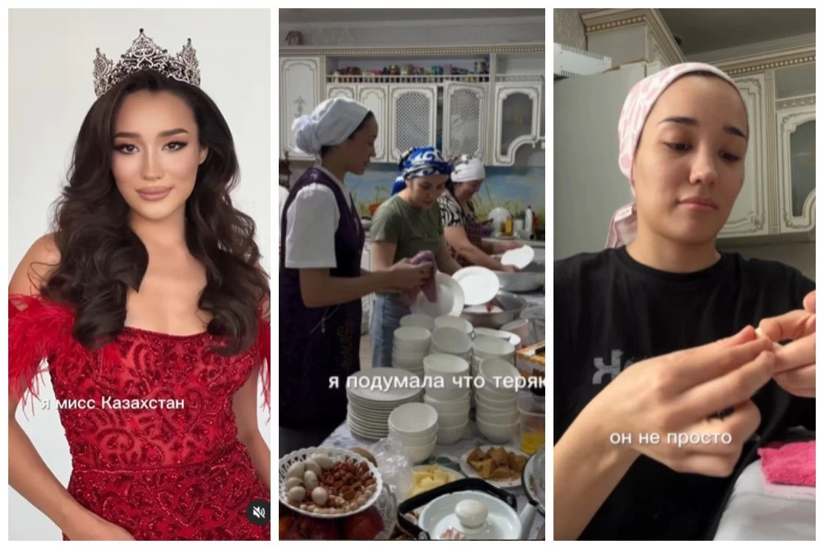 "Miss Kazakhstan – 2022" байқауының жеңімпазы ауылдағы келіндік өмірін көрсетті