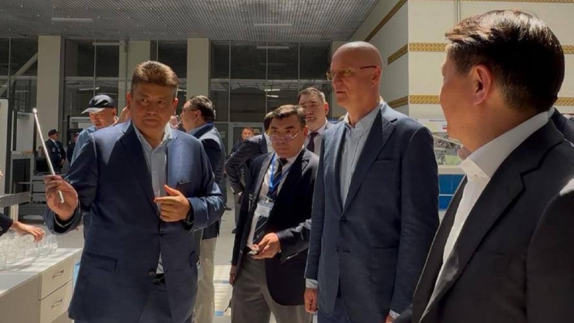 Роман Скляр «Нұр Жолы» автокөлік өткізу пунктінде болды