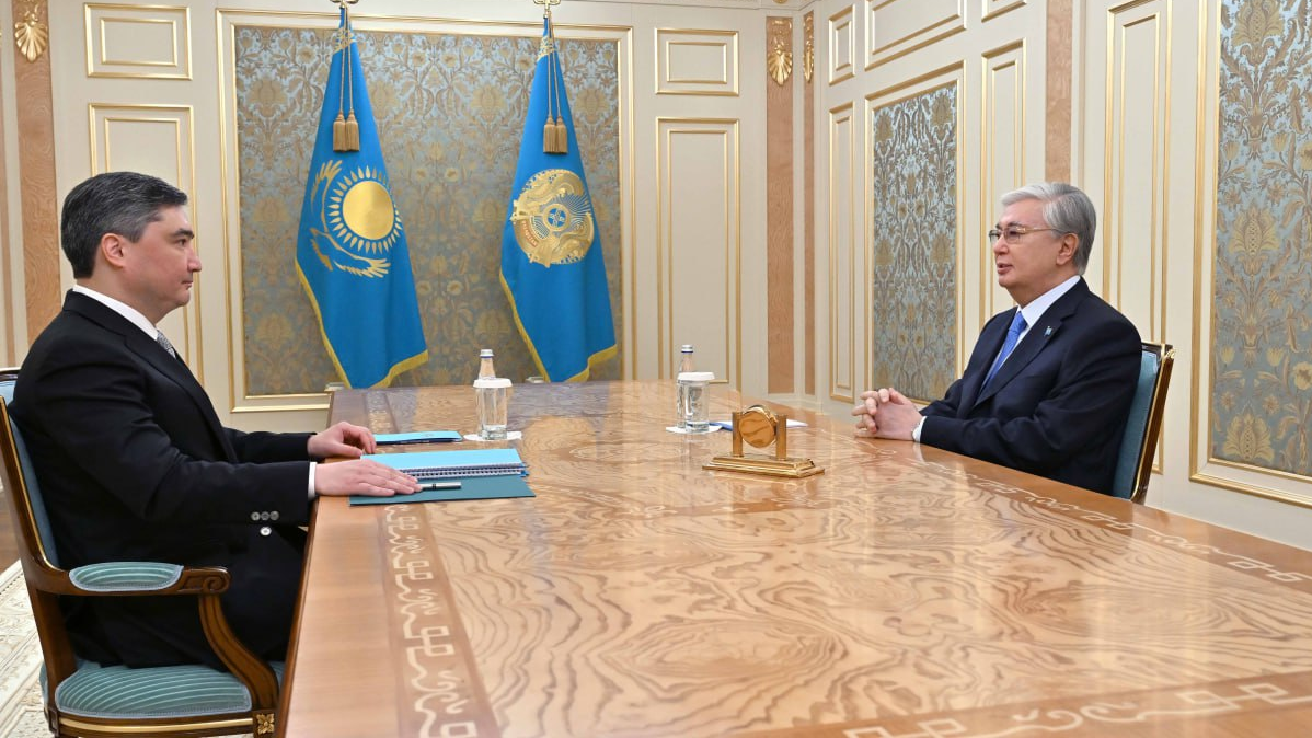Мемлекет басшысы Олжас Бектеновті қабылдады