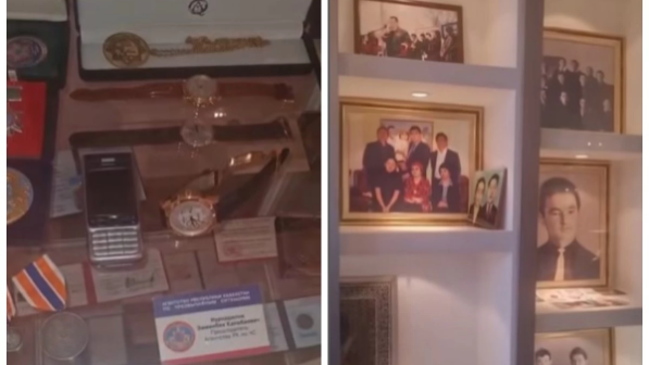 Мақпал Жүнісова марқұм Заманбек Нұрқаділовтің заттарын көрсетті