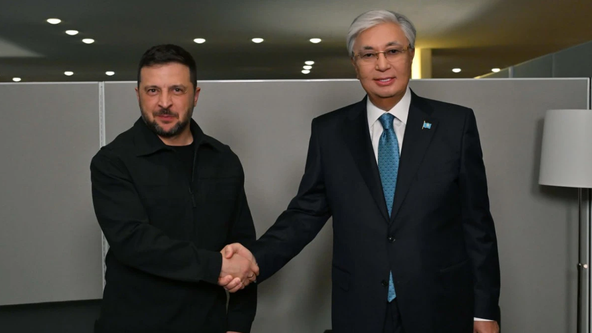 Мемлекет басшысы Украина Президентімен кездесу өткізді