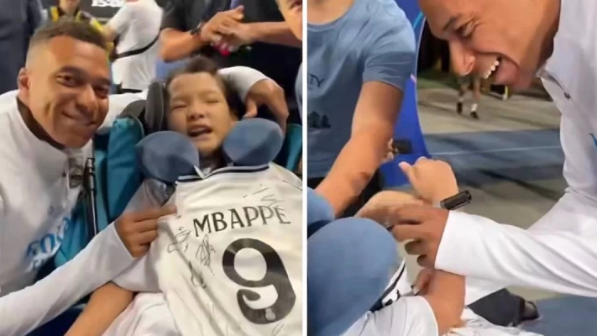 "Реал Мадридтің" футболшылары жанкүйерімен кездесті