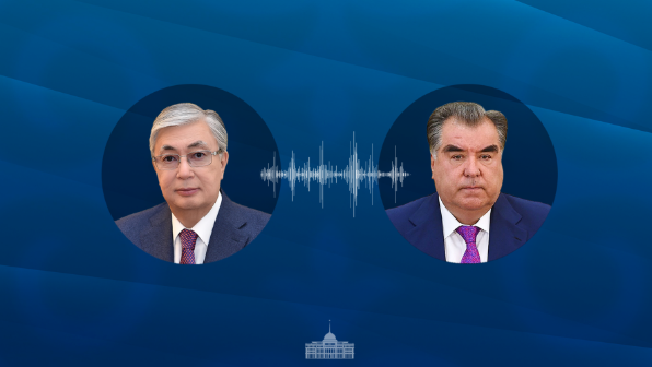 Қасым-Жомарт Тоқаев Тәжікстан Президенті Эмомали Рахмонмен телефон арқылы сөйлесті