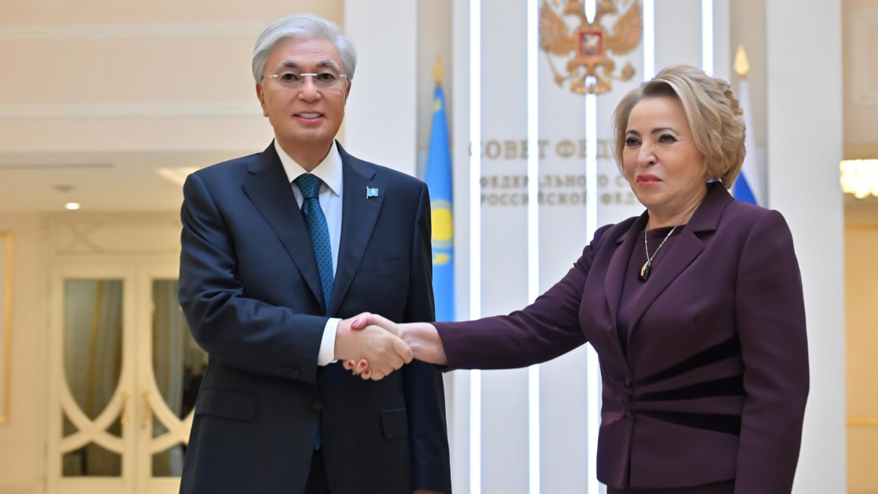 Мемлекет басшысы Ресей Федералды Жиналысы Федерация Кеңесінің Төрағасы Валентина Матвиенкомен кездесті