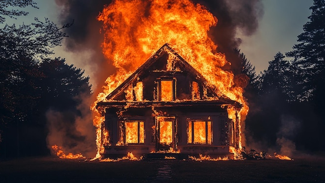 "Күйеуім үйімізді отқа орады" деген келіншек көмек сұрап, жанайқайын жеткізді