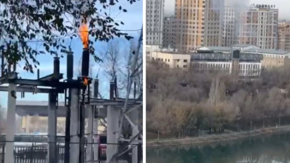 Алматыда жарылыс болып, бірнеше аудан жарықсыз қалды