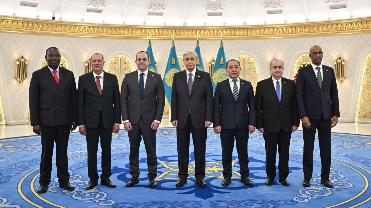 Тоқаев бірқатар мемлекеттің елшілерінен сенім грамоталарын қабылдады