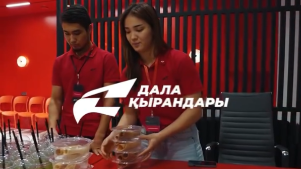 Оралдық қырандар «Жұма жақсылығы» қайырымдылық акциясын өткізді