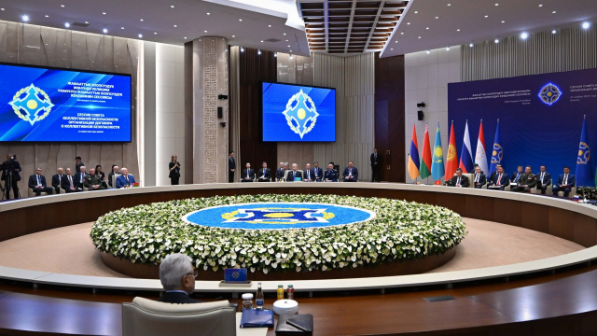 ҰҚШҰ Ұжымдық қауіпсіздік кеңесінің кеңейтілген құрамдағы отырысы өтті