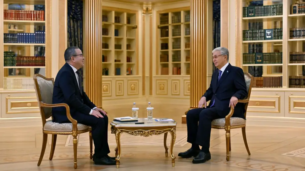 Мемлекет басшысы Қасым -Жомарт Тоқаевтың көлемді сұхбаты шықты