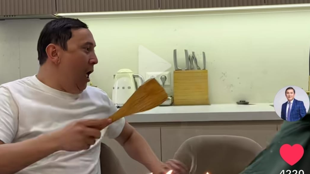 "Ойыннан от шықты": Қайрат әйелін ағаш ожаумен ұрып құлатты