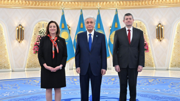 Тоқаев АҚШ пен Болгария елшілерінен сенім грамоталарын қабылдады