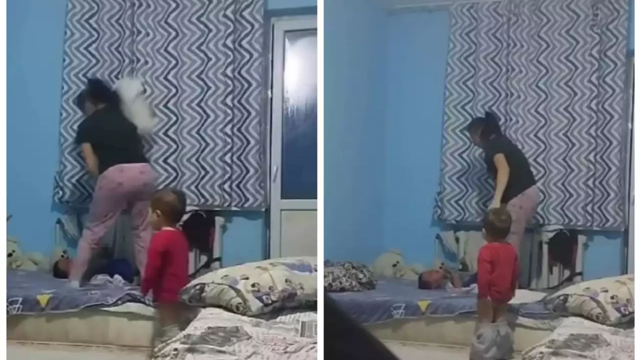 Баласын аяусыз ұрған жаркенттік әйел туралы сұмдық дерек тарады