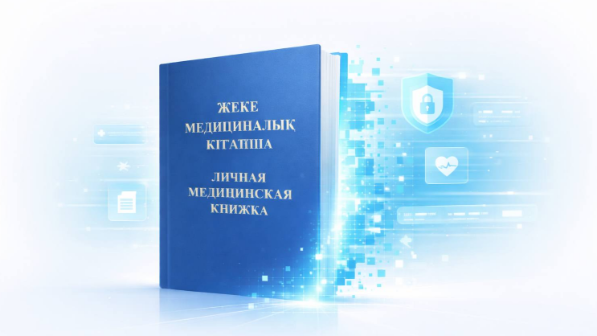Жеке медициналық кітапшалар цифрлық форматқа көшеді