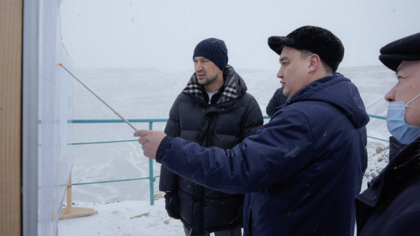 Руслан Өскенәлі Балқаш өндірістік алаңындағы жобалармен танысты