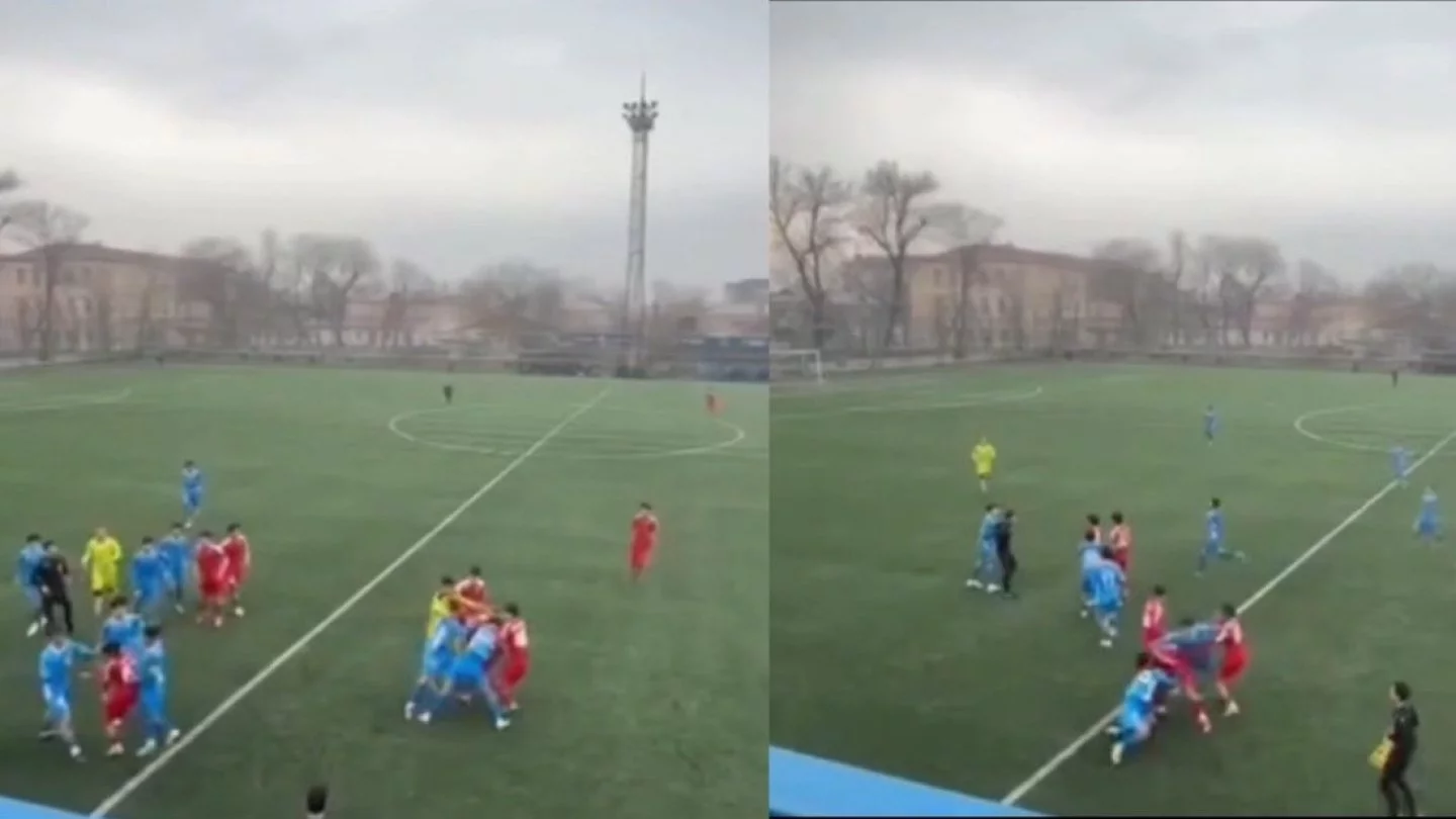 "Ақтөбе" -"Ордабасы" матчы сұмдық төбелеспен аяқталды