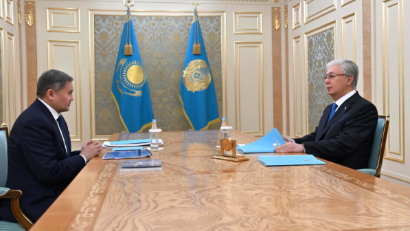 Мемлекет басшысы Ғылым және жоғары білім министрі Саясат Нұрбекті қабылдады