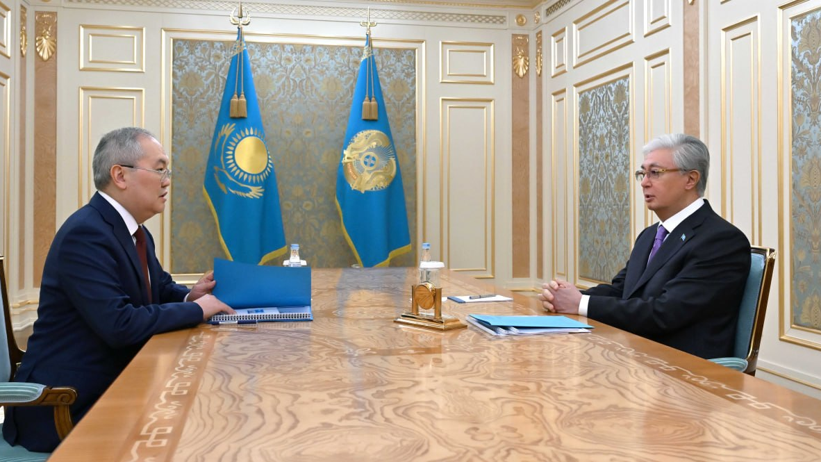 Тоқаев Қаржылық мониторинг агенттігінің төрағасын қабылдады