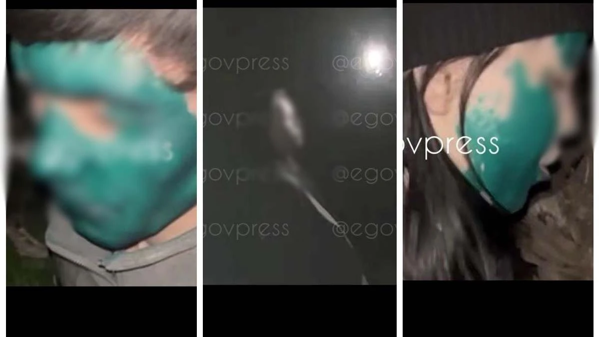 "Бетіне жасыл дәрі жағып, зорлаған": Желіде шымкенттік "есірткі курьерлерін" қорлаған видео тарады