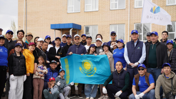 Қазақмыс 300-ден астам ағаш отырғызып, өңірлерде экологиялық акция өткізді