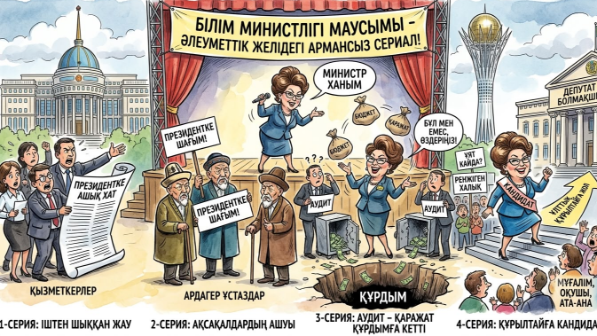 "Білім саласындағы масқара шоу": Білікті ұстаз министр Жұлдыз Сүлейменованың әрекеттерін сынап, сұмдық жазба жариялады
