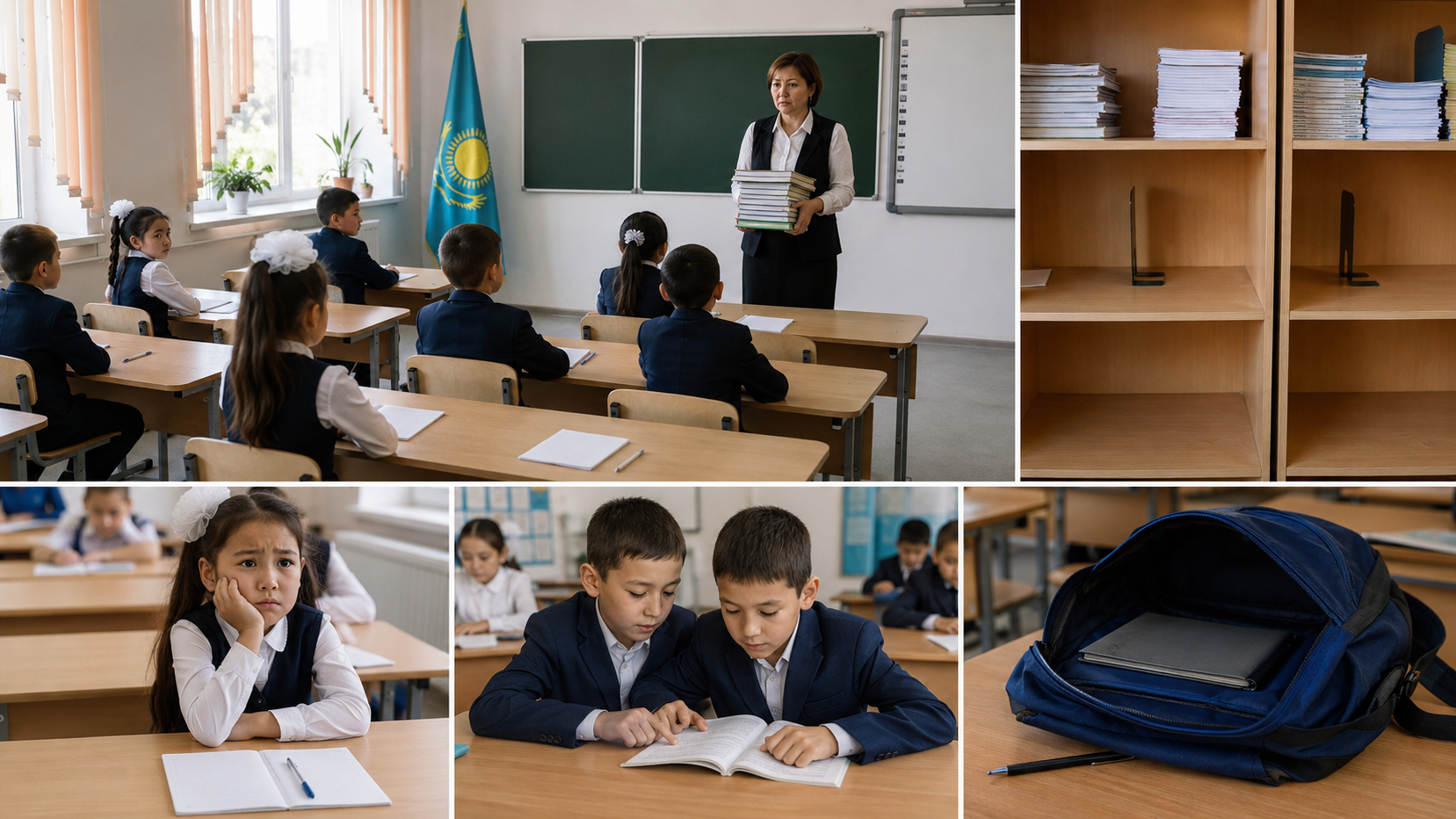Оқулық мәселесі шешімін таппай отыр: Қыркүйекте кей оқушылар сабақты оқулықсыз бастай ма? 