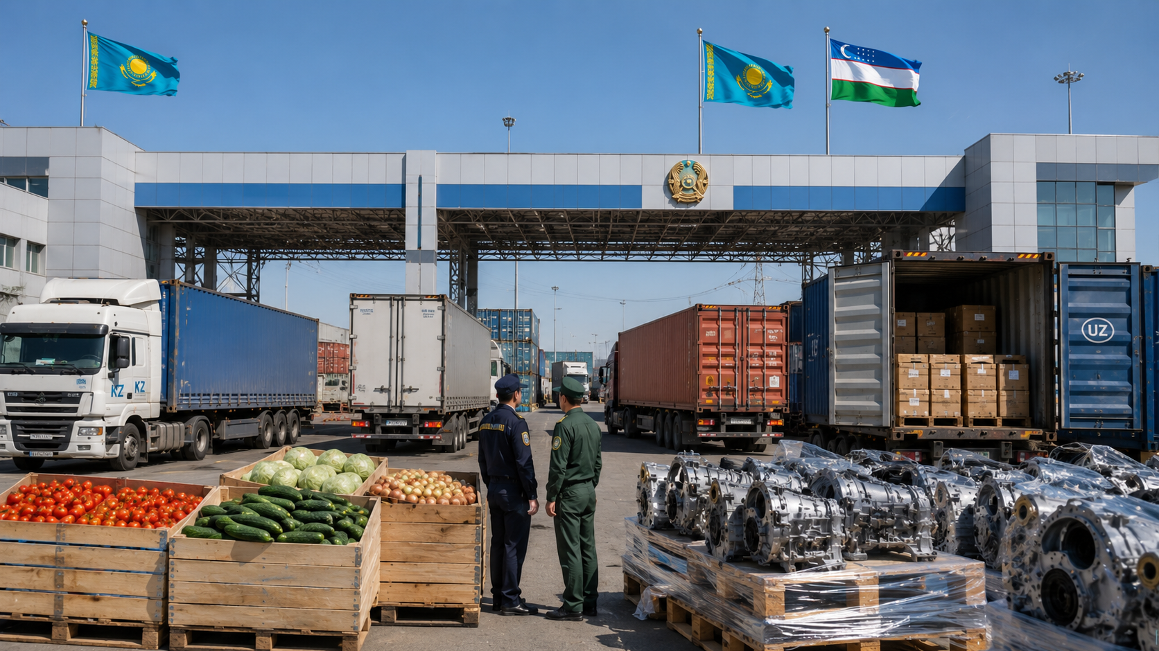 Қазақстан мен Өзбекстан арасындағы сауда 35%-ға өсті