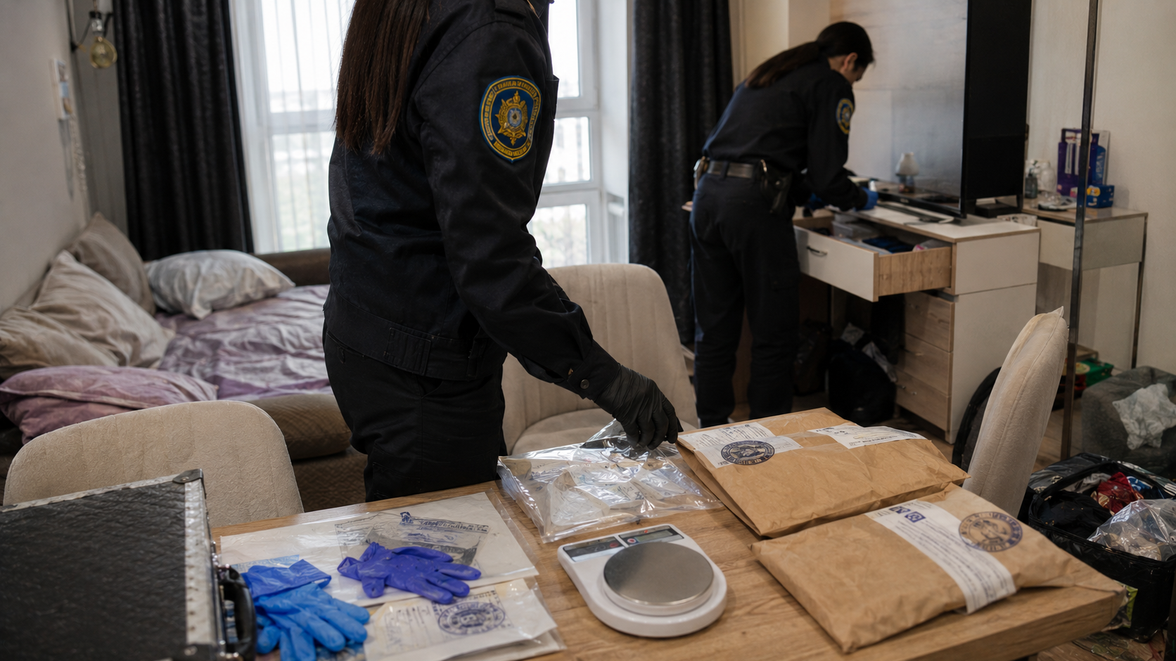 Астанада жалдамалы пәтерден есірткі қоймасы табылды: екі әйел ұсталды