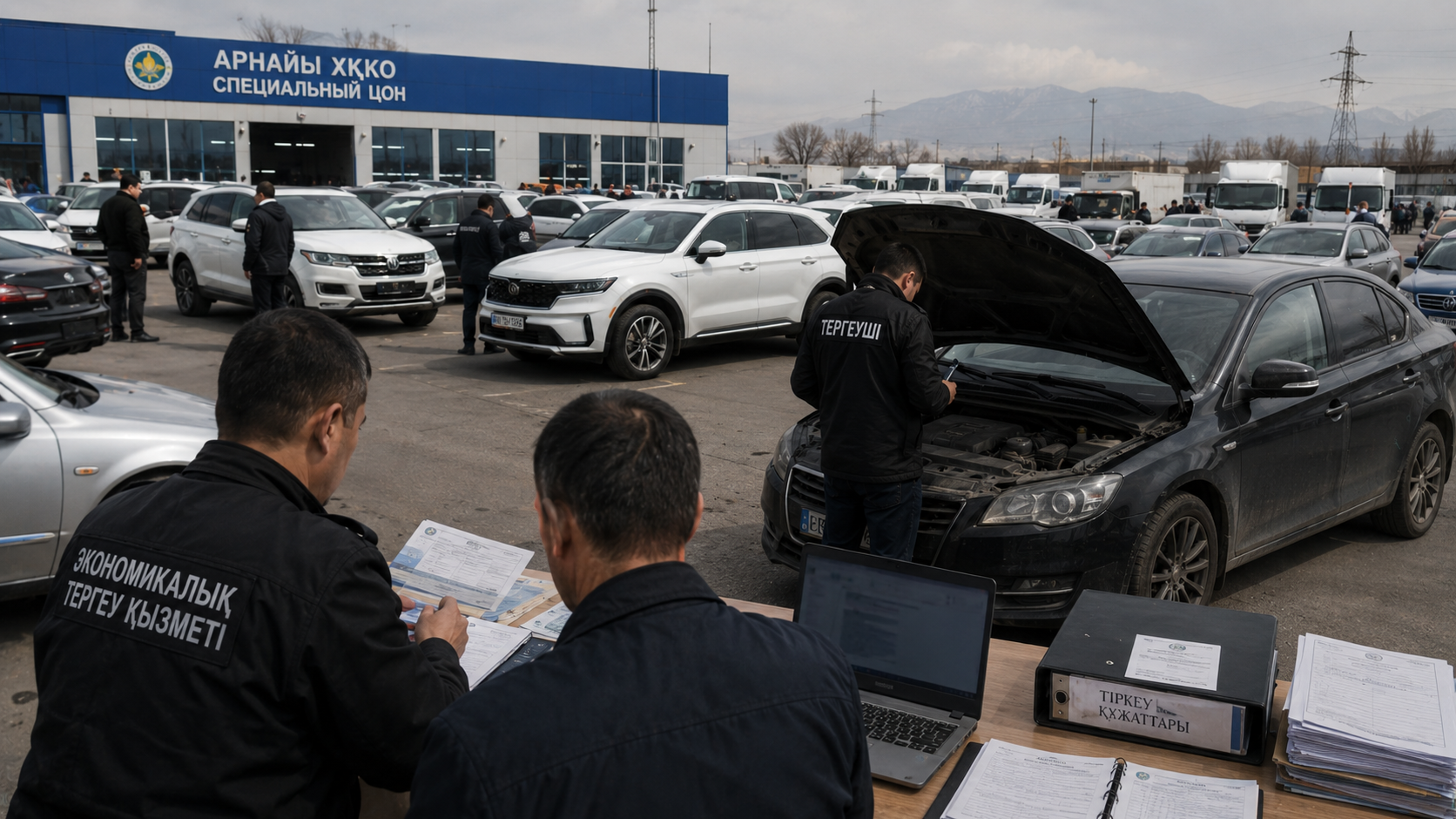 851 көлікті заңсыз тіркеген: 17 адамға 11 жылға дейін жаза кесілді