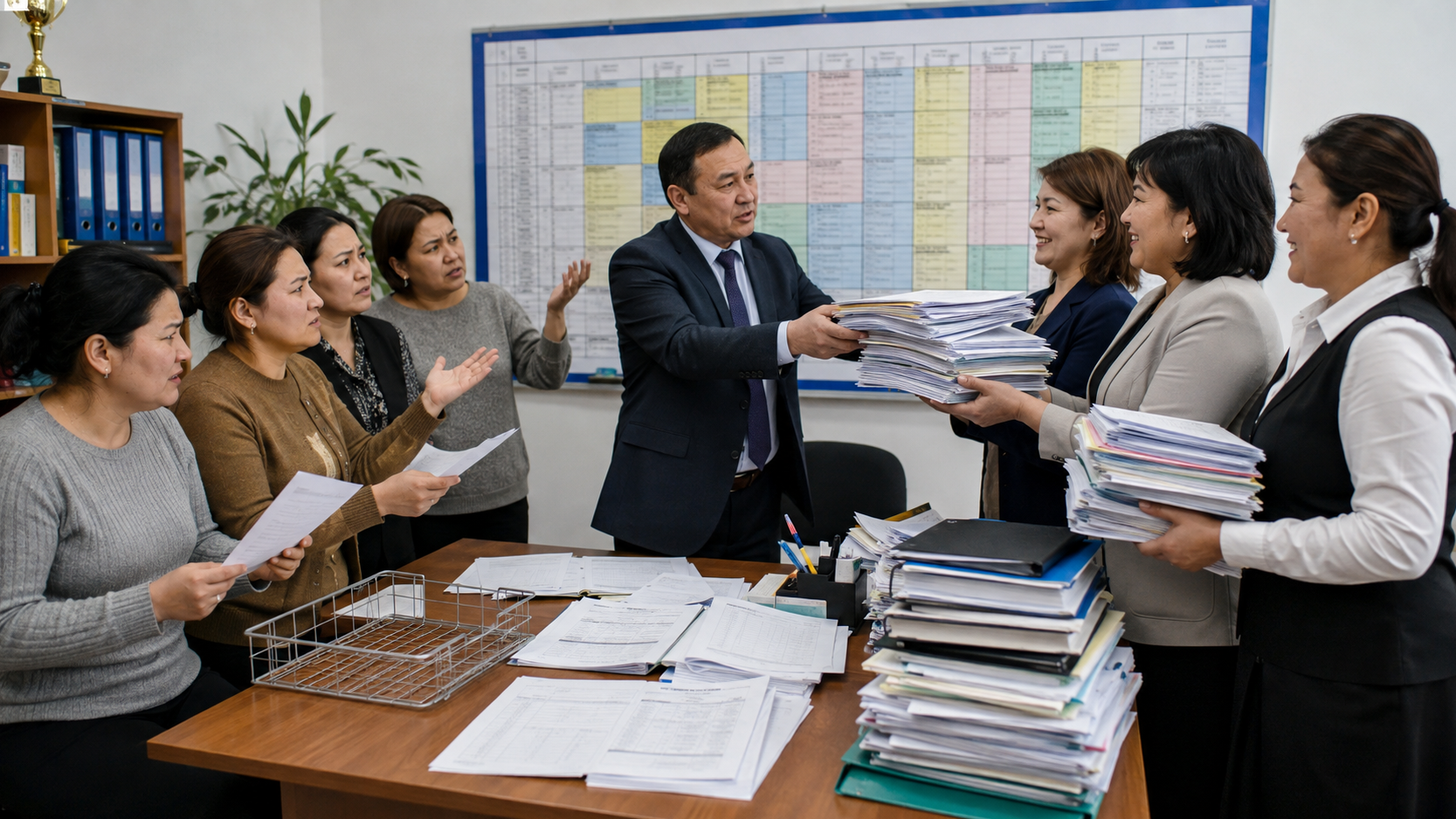 Жылдағы дау-дамай: Мұғалімдерге сағат бөлудегі сорақылықтар мен сұмдықтар