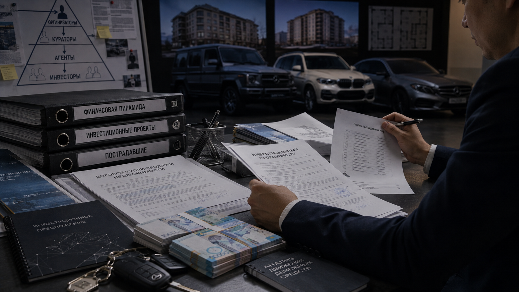  21 млрд теңге жинаған Amanat Drive қаржы пирамидасының басшылары сотталды