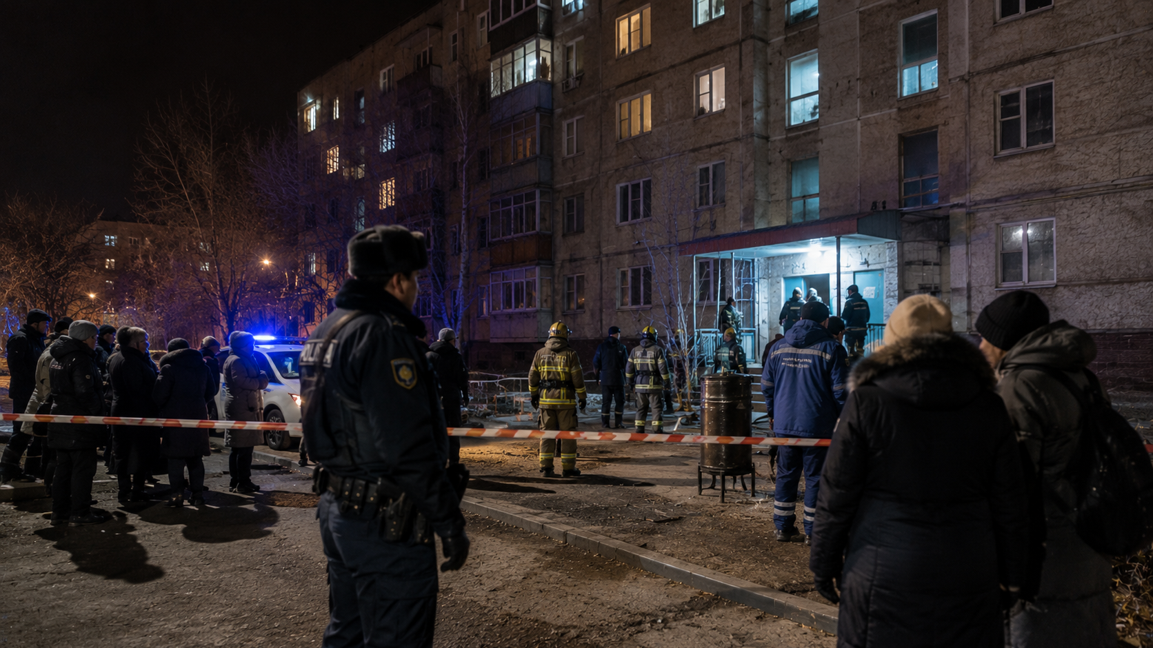 Шахтинскіде ер адам газ баллонын жарып жіберемін деп қорқытты: 35 адам эвакуацияланды