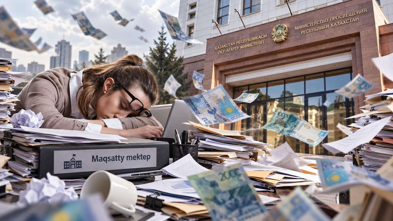 "Ендігі жүріс Оқу ағарту министрлігінде" деген білікті ұстаз өткір мәселелерді көтерді