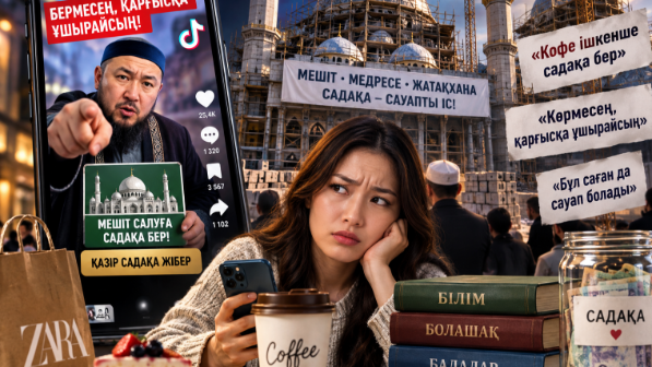 "Қарғысқа ұшырайсың": Желідегі мешіт, медресе үшін садақа сұраушылар жұртты мезі етті