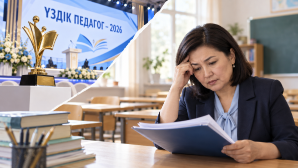 «Үздік педагог» дауы: Педагог министрден көмек сұрап, үндеу жасады